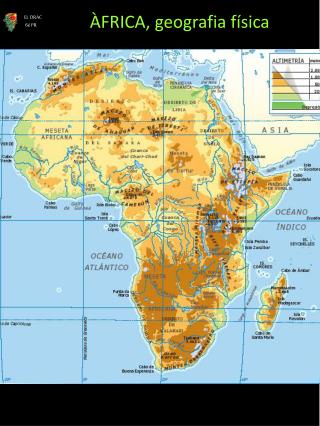 ÀFRICA, geografia física