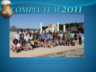 COMPLUTUM 2011