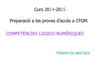 Curs 20 14 -20 15