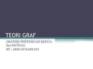 TEORI GRAF