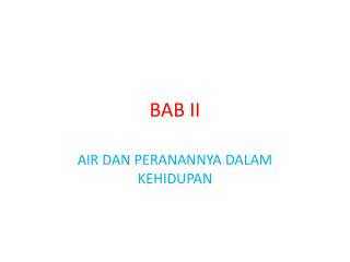BAB II
