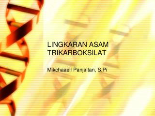 LINGKARAN ASAM TRIKARBOKSILAT