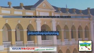 INFORME PÚBLICO SECRETARÍA DE HACIENDA