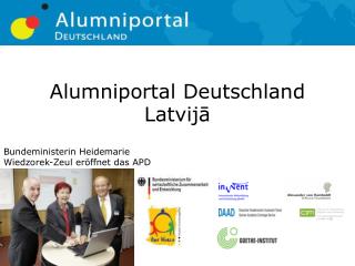 Alumniportal Deutschland Latvijā