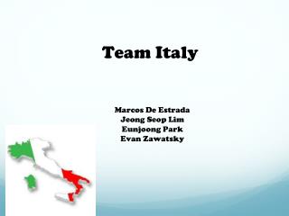 Team Italy