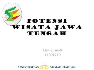 POTENSI WISATA jawa tengah