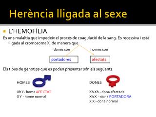 Herència lligada al sexe