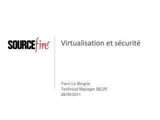 Virtualisation et sécurité