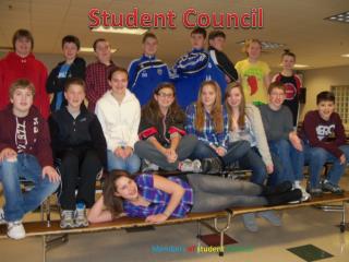 Members of student Council