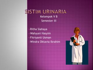 Sistim Urinaria