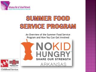 Summer Food Service Program