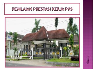 PENILAIAN PRESTASI KERJA PNS