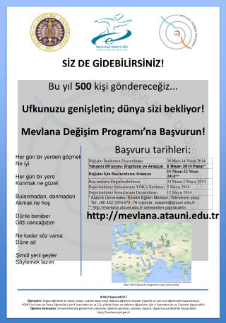 SİZ DE GİDEBİLİRSİNİZ! Bu yıl 500 kişi göndereceğiz...