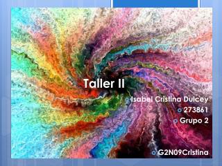 Taller II