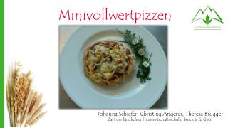 Minivollwertpizzen