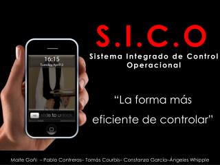 Sistema Integrado de Control Operacional