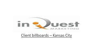 Client billboards – Kansas City