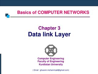 Basics of COMPUTER NETWORKS