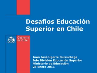 Desafíos Educación Superior en Chile