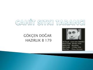 GÖKÇEN DOĞAR HAZIRLIK B 179