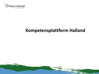 Kompetensplattform Halland