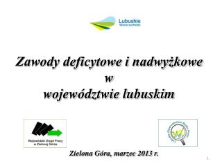 Zawody deficytowe i nadwyżkowe w województwie lubuskim