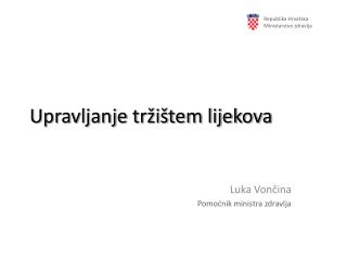 Upravljanje tržištem lijekova