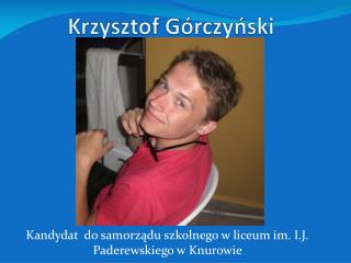 Krzysztof Górczyński