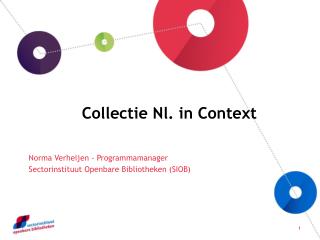 Collectie Nl. in Context