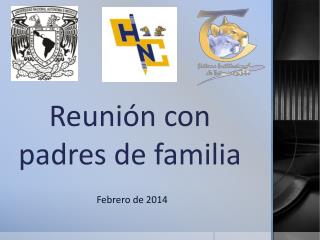 Reunión con padres de familia