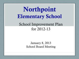 Northpoint Elementary School