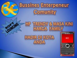 Bussines Enterpeneur Comunity