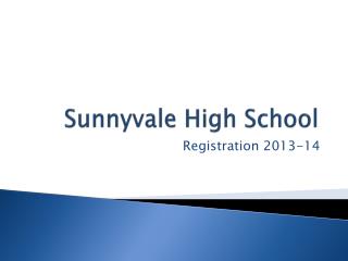 Sunnyvale High School