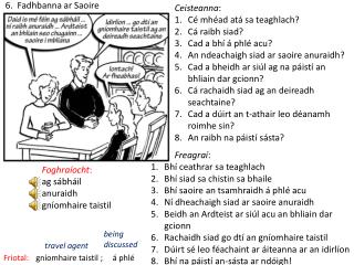 6. Fadhbanna ar Saoire