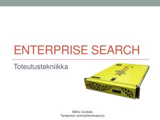 Enterprise search