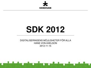 SDK 2012