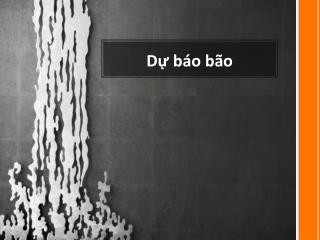 Dự báo bão