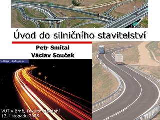 Úvod do silničního stavitelství