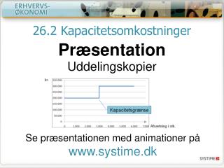 26.2 Kapacitetsomkostninger