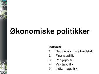 Økonomiske politikker