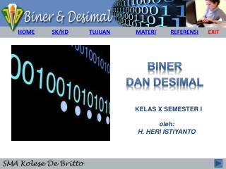 BINER DAN DESIMAL