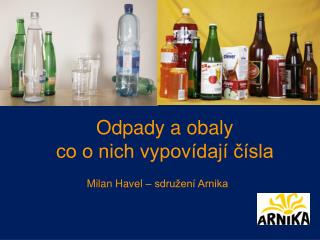 Odpady a obaly co o nich vypovídají čísla