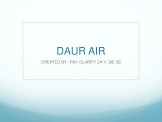 DAUR AIR