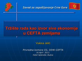 Tržište rada kao izvor sive ekonomije u CEFTA zemljama