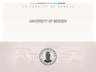 University of bergen