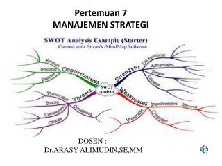 Pertemuan 7 MANAJEMEN STRATEGI