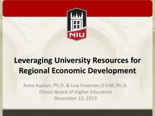 Leveraging University Resources for Regional Economic Development