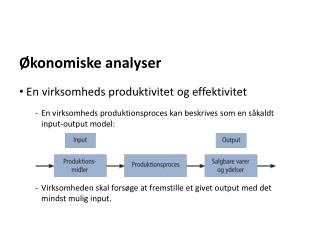 Økonomiske analyser