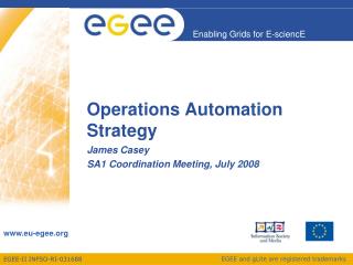 Operations Automation Strategy