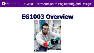 EG1003: Introduction to Engineering and Design